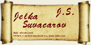 Jelka Suvačarov vizit kartica